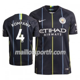 Maillot de Foot Manchester City Kompany 4 Extérieur 2018/19